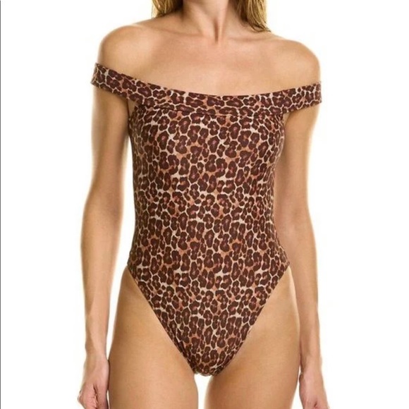 Tropic of C Cheetah Leopard bikini one piece Mama Africa Nala swimsuit - Picture 7 of 9